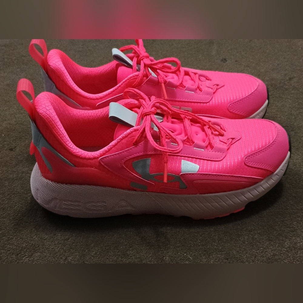 Under Armour  Neon Pink Sneakers